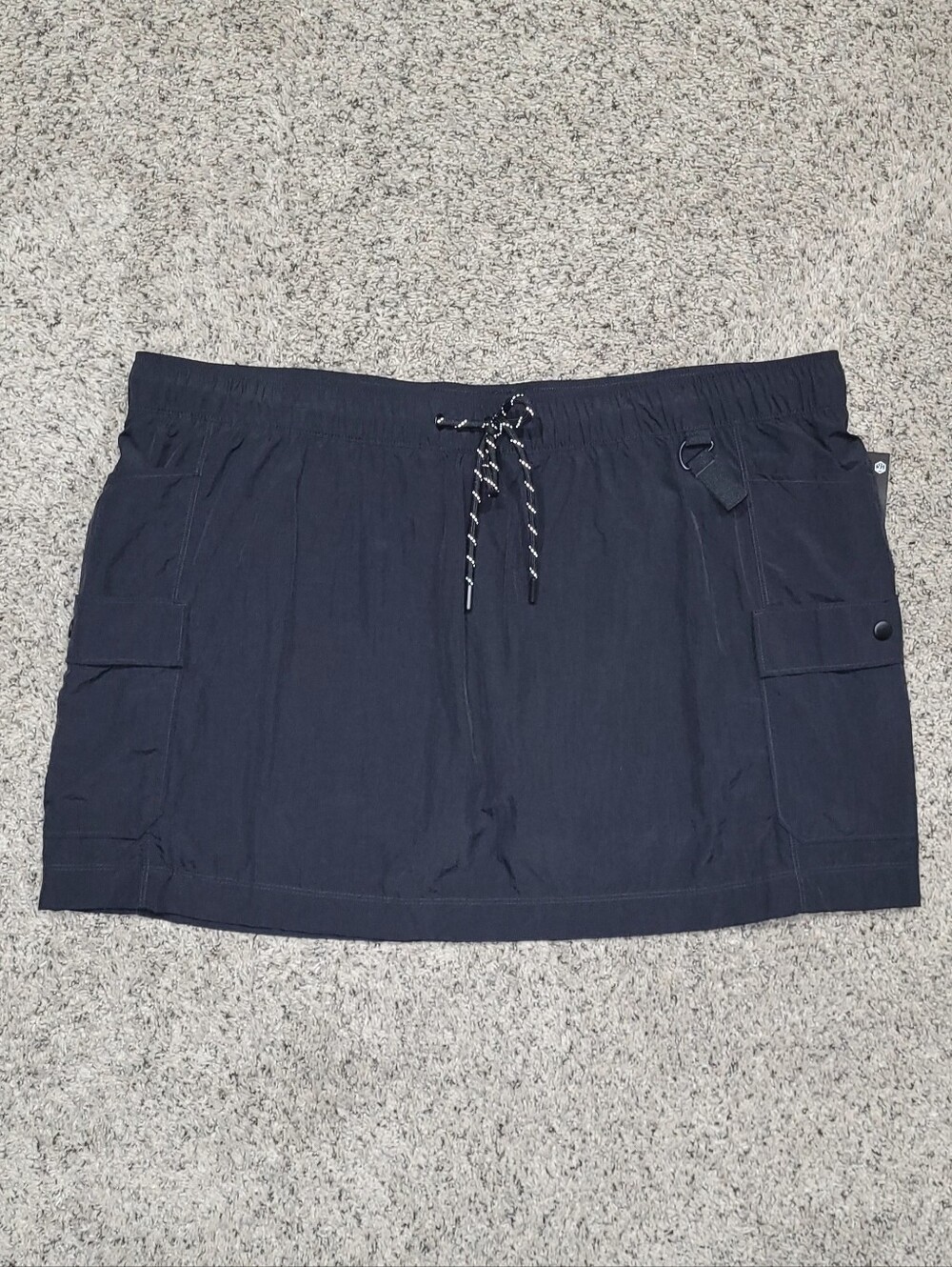 Avia Women's Cargo Hike Skort Black Soot XXXL (22) Skirt